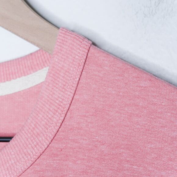 J.Crew Mens Crewneck Sweater Large Pink Casual Pullover Cotton Blend Soft Preppy - Picture 7 of 10